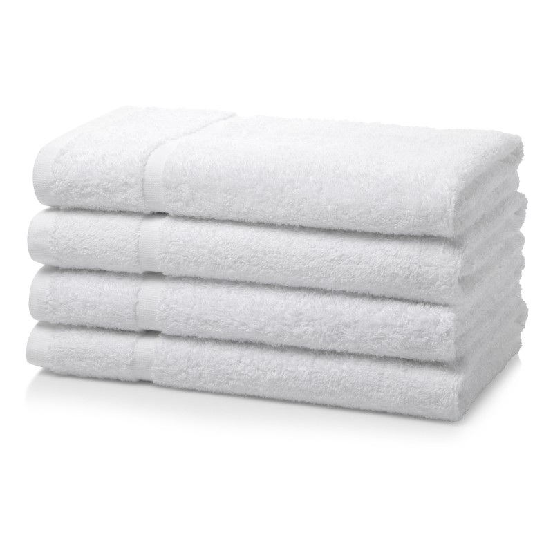 white hand towels in 500 550 and 600 GSM